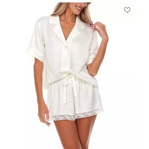 Flora Nikrooz Selena Satin Short Pajama Set